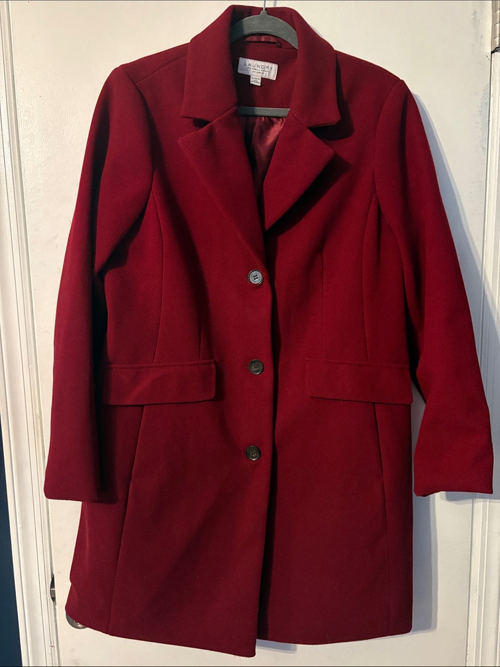Cranberry Peacoat